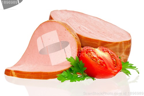 Image of Boiled sausage