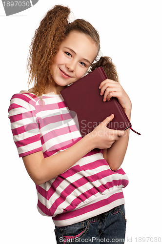 Image of Girl with book