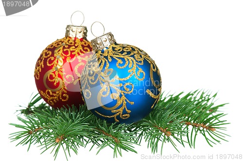 Image of Christmas baubles