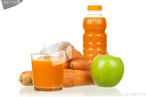 Image of Carrot and apple juice