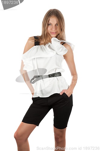 Image of beautiful blond woman