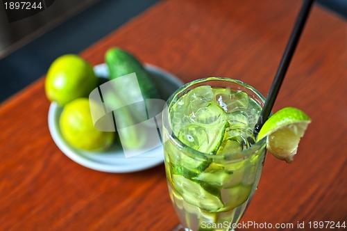 Image of cucumber lemonade