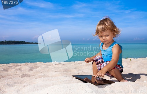 Image of funny games on the tropical beach