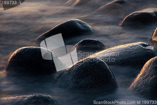 Image of Stony sunset.