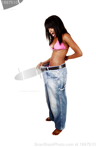 Image of Girl loosed weight.