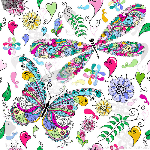 Image of Seamless valentine pattern