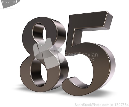 Image of number eighty five