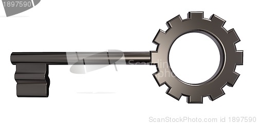 Image of gear wheel key