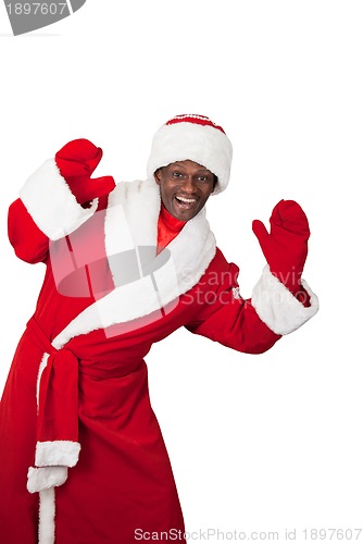Image of black santa