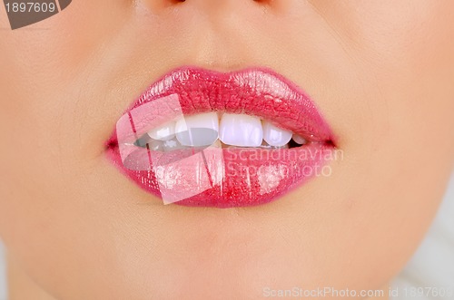 Image of lips closeup
