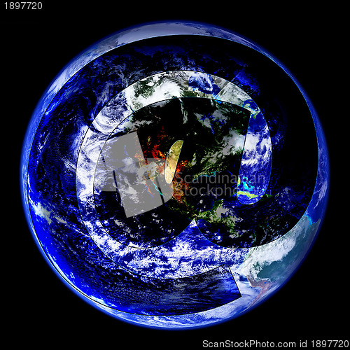 Image of World Wide Email Globe West