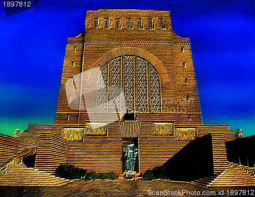 Image of 3D Image of Voortrekker Monument SA