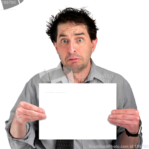 Image of Upset Document Guy