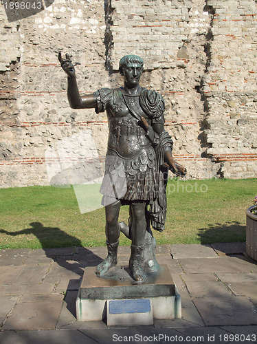 Image of Emperor Trajan Statue