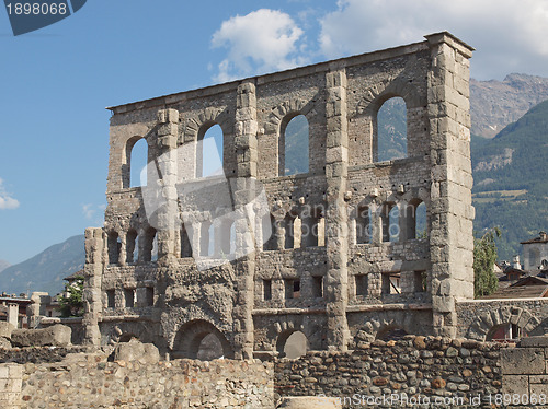 Image of Roman Theatre Aosta
