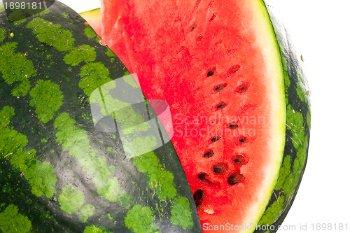 Image of Sliced ripe fresh watermelon