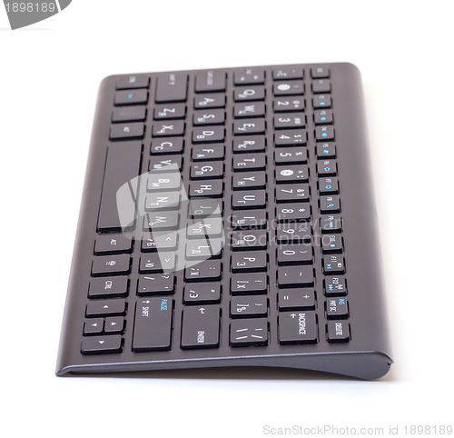 Image of Black computer keyboard