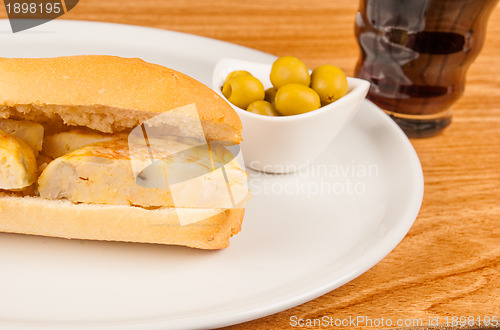 Image of Tortilla bocadillo