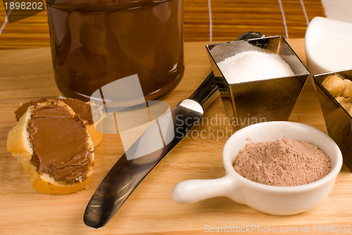 Image of Nutella still life