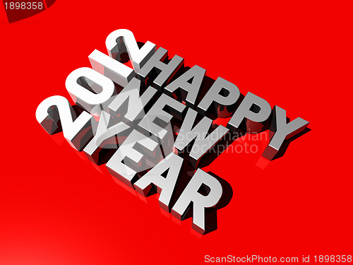 Image of happy new year 2012