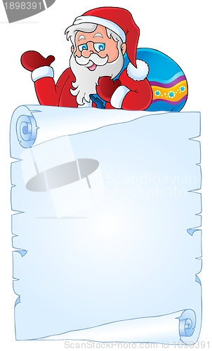 Image of Christmas thematic parchment 3