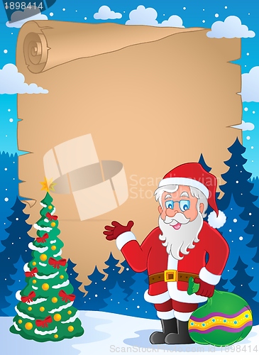 Image of Christmas thematic parchment 1