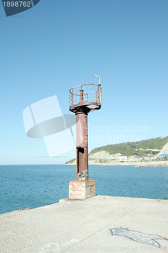 Image of pier on the sea