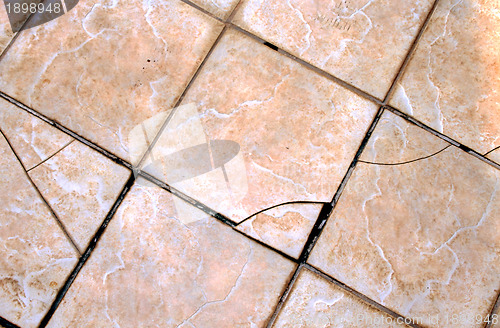 Image of Home Repair Maintenance Cracked External Tiles 