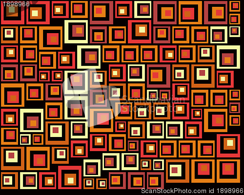 Image of Bright Filled Squares Background