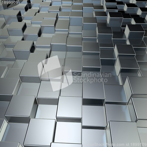 Image of cubes background