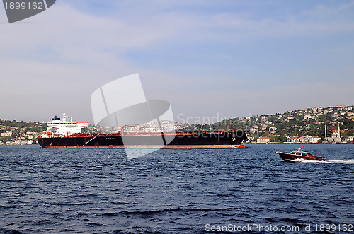 Image of Oil Tanker in the Bosphorus