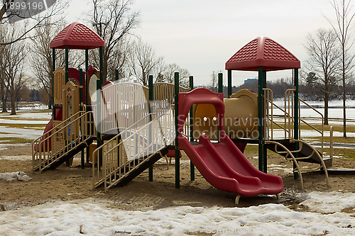 Image of Play structure in the park