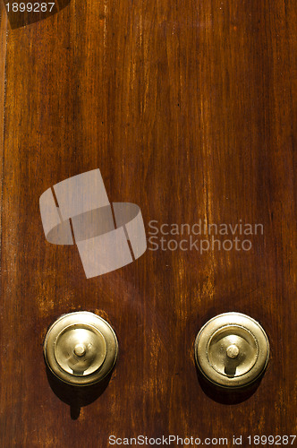 Image of Ornaments on a wooden door