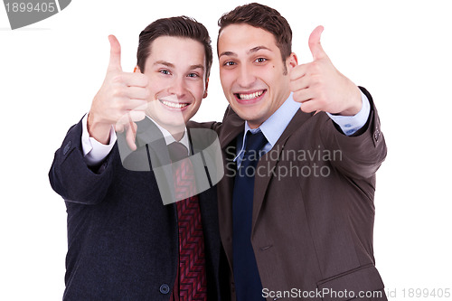 Image of Successful business men 
