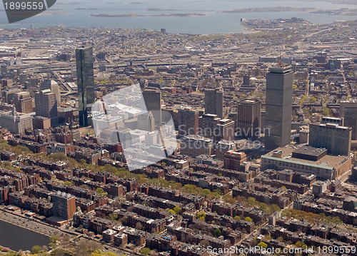 Image of Boston Back Bay aerial