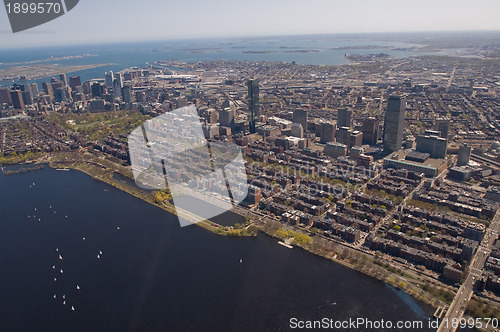 Image of Boston Back Bay aerial