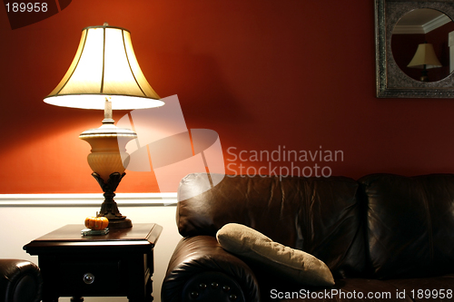 Image of Lamp and the Couch