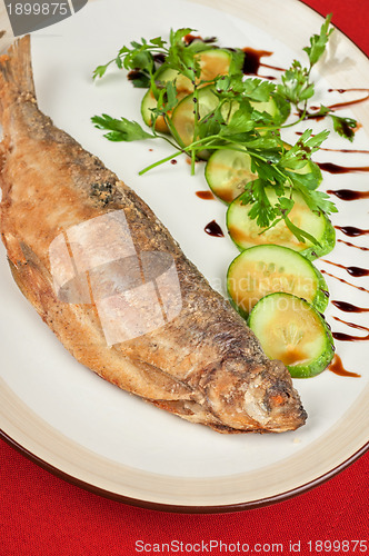 Image of Fried peled fish