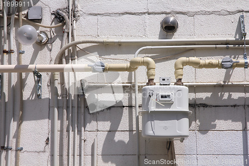 Image of Natural gas meter