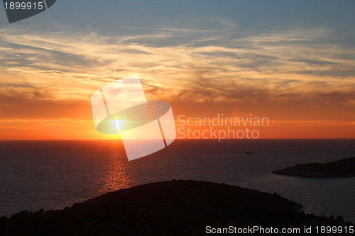 Image of Sunset in Croatia