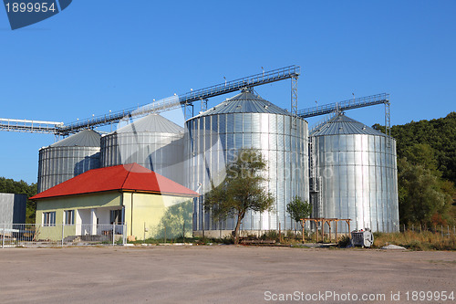 Image of Grain silos