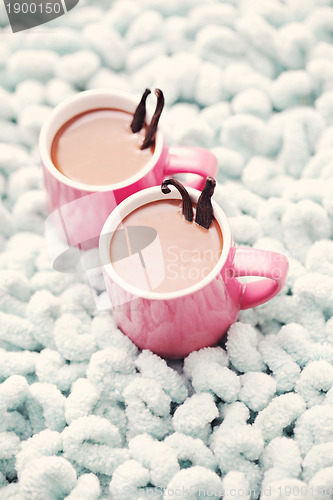 Image of hot chocolate with vanilla