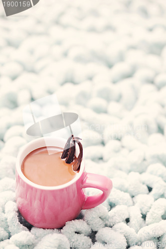Image of hot chocolate with vanilla