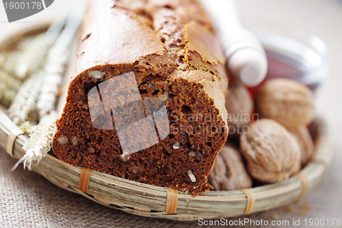 Image of walnut and honey bread
