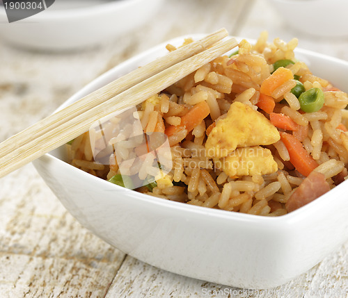 Image of Rice With Chicken And Vegetables