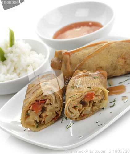 Image of Fried Chicken Rolls