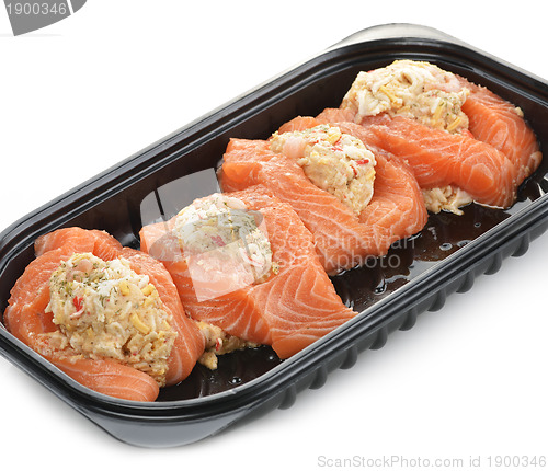 Image of Stuffed Salmon