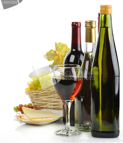 Image of Red And White Wine