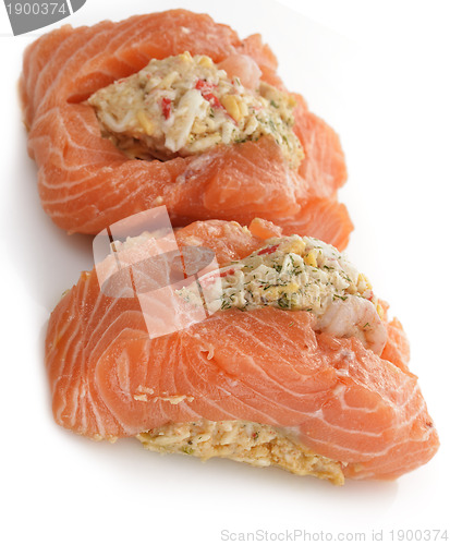 Image of Stuffed Salmon