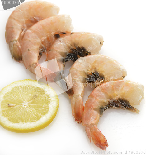 Image of Shrimps With Lemon